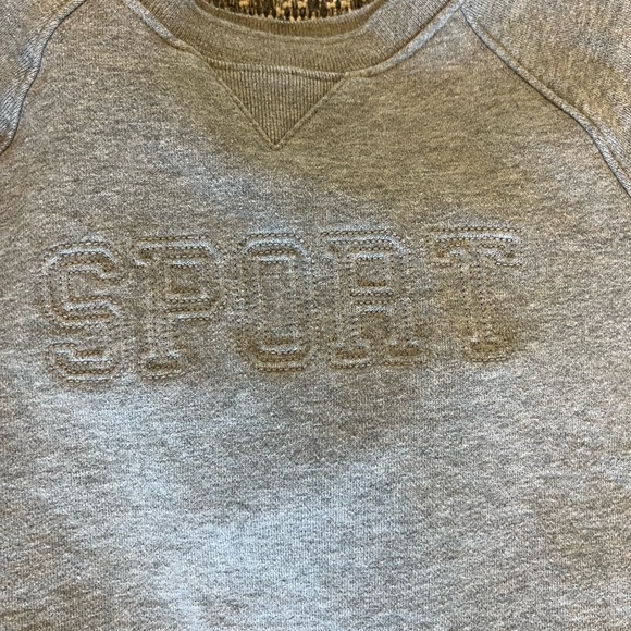 Green Sweatshirt & Gray Crewneck - Picture 4 of 4